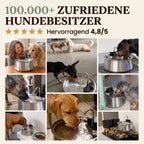 Sanftquelle – Trinkbrunnen für Hunde aus Edelstahl, kabellos