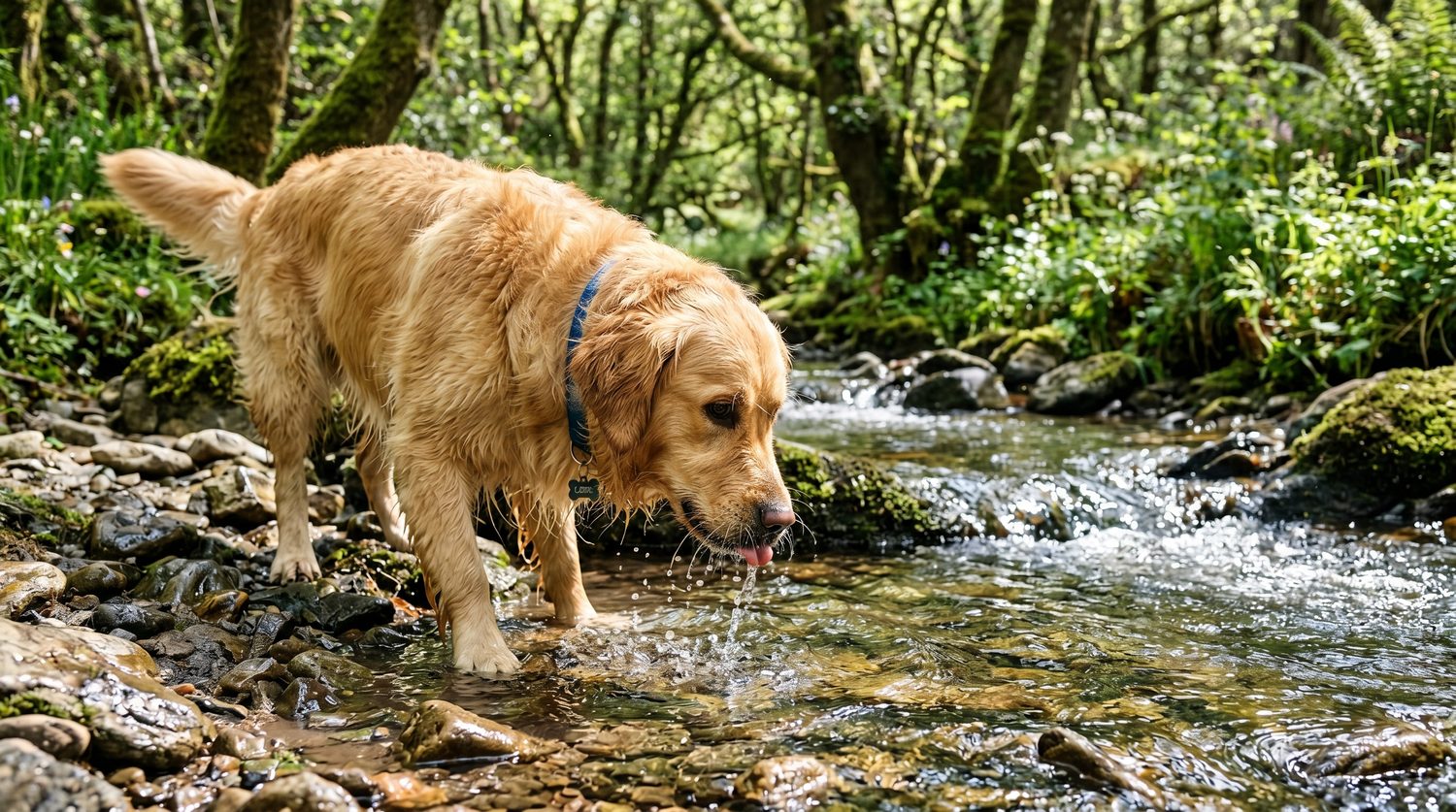 Warum trinkt dein Hund lieber aus der Pfütze?
